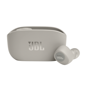 JBL Vibe 100TWS - Ivory - True Wireless Earbuds - Hero