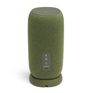 JBL Link Portable - Green - Portable Wi-Fi Speaker - Back