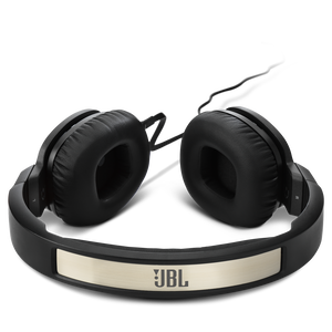J55 - Black - High-performance On-Ear Headphones with Rotatable Ear-cups - Detailshot 1