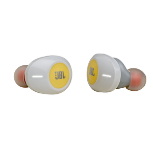 JBL Tune 120TWS - Yellow - True wireless in-ear headphones. - Hero