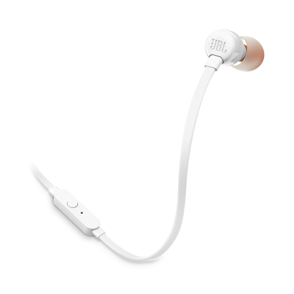 JBL Tune 160 - White - In-ear headphones - Hero