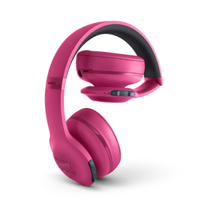 JBL®  Everest™ 300 - Pink - On-ear Wireless Headphones - Detailshot 1