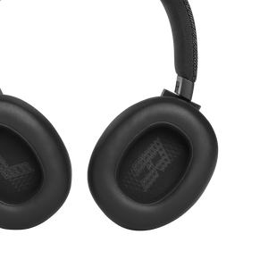 JBL Live 660NC - Black - Wireless over-ear NC headphones - Detailshot 3