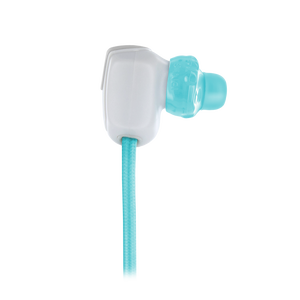 Leap Wireless for Women - Blue - In-the-ear, wireless secure fit earphones are specifically sized and shaped for women - Detailshot 1