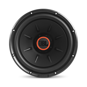 Club 1224 - Black - 10" (250mm) and 12" (300mm) car audio subwoofers - Front