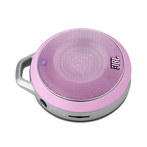 JBL Micro Wireless - Pink - Mini Portable Bluetooth Speaker - Hero