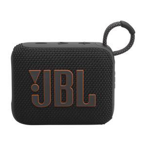 JBL Go 4 - Black - Ultra-Portable Bluetooth Speaker - Front