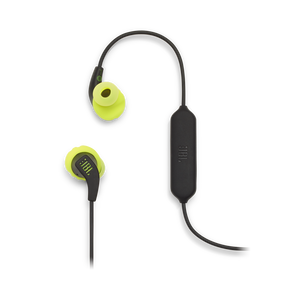 JBL Endurance RUNBT - Green - Sweatproof Wireless In-Ear Sport Headphones - Detailshot 1