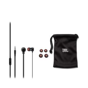 JBL T280A - Black - In-ear headphones with high performance drivers - Detailshot 2