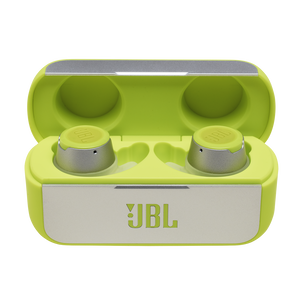 JBL Reflect Flow - Green - Waterproof true wireless sport earbuds - Hero