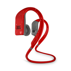 JBL Endurance JUMP - Red - Waterproof Wireless Sport In-Ear Headphones - Hero