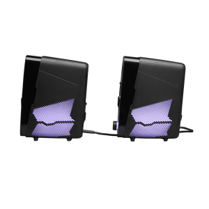 JBL Quantum Duo - Black Matte - PC Gaming Speakers - Left