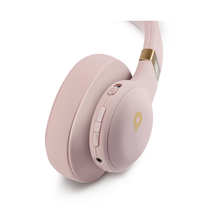 JBL E55BT Quincy Edition - Dusty Rose - Wireless over-ear headphones with Quincy’s signature sound. - Detailshot 2
