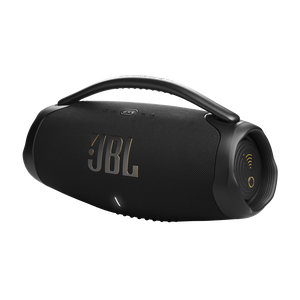 JBL Boombox 3 Wi-Fi - Black - Powerful Wi-Fi and Bluetooth portable speaker - Detailshot 2