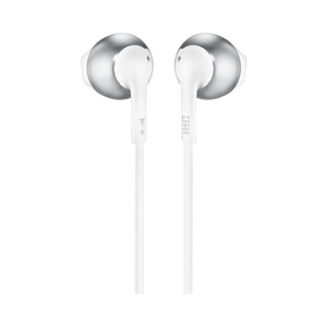 JBL Tune 205 - Chrome - Earbud headphones - Back