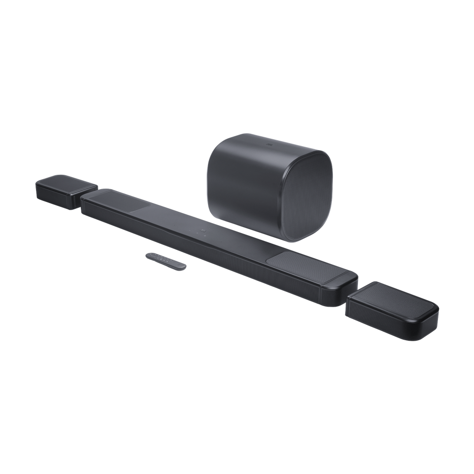 JBL Bar 1300MK2 - Black - 11.1.4 channel soundbar system with detachable surround speakers and Dolby Atmos® and DTS:X® - Hero
