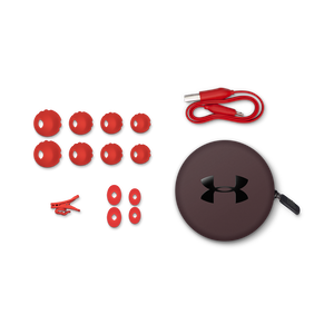 Under Armour Sport Wireless - Red - Wireless in-ear headphones for athletes - Detailshot 5