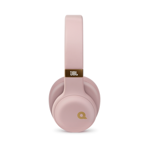 JBL E55BT Quincy Edition - Dusty Rose - Wireless over-ear headphones with Quincy’s signature sound. - Detailshot 1