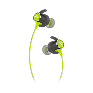 JBL REFLECT MINI 2 - Green - Lightweight Wireless Sport Headphones - Detailshot 2