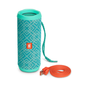 JBL Flip 4 Special Edition - Mosaic - A full-featured waterproof portable Bluetooth speaker with surprisingly powerful sound. - Detailshot 4