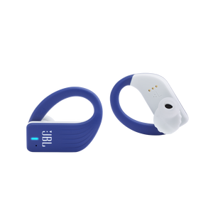 JBL Endurance PEAK - Blue - Waterproof True Wireless In-Ear Sport Headphones - Detailshot 1