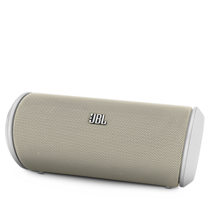 JBL Flip - White - Portable Wireless Bluetooth Speaker with Microphone - Hero