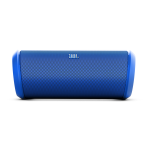 JBL Flip 2 - Blue - Portable wireless speaker with 5-hour battery and speakerphone technology - Front