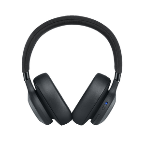 JBL E65BTNC - Black Matte - Wireless over-ear noise-cancelling headphones - Front