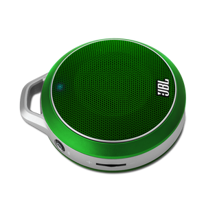 JBL Micro Wireless - Green-Z - Mini Portable Bluetooth Speaker - Hero