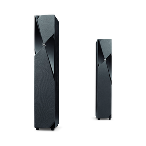 Studio 190 - Black - Wide-range 400-watt 3-way Floorstanding Speaker - Hero