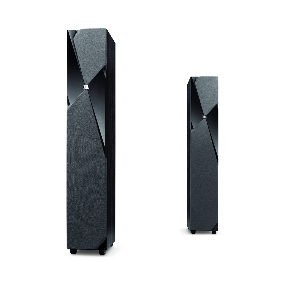 Studio 190 - Black - Wide-range 400-watt 3-way Floorstanding Speaker - Hero