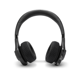 UA Sport Wireless Train – Engineered by JBL - Black - Wireless on-ear headphone built for the gym - Front