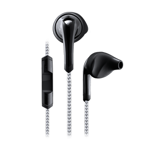 Signature Series ITX-3000 - Black - In-the-ear, sport earphones featuring  reflective woven cords - Hero