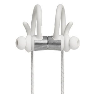 UA Sport Wireless PIVOT - White - Secure-fitting wireless sport earphones with JBL technology and sound - Detailshot 1