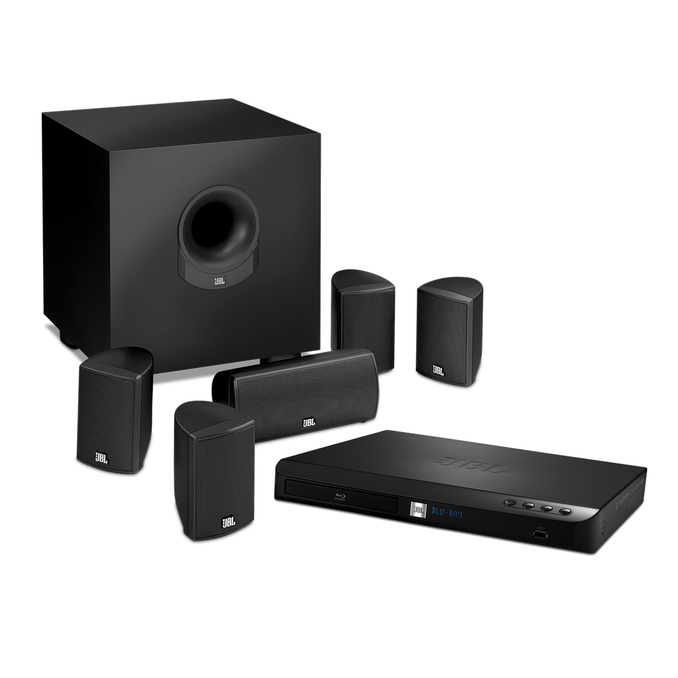 Cinema BD300 - Black - Bluetooth 3D  Blu-ray 5.1 Home Theater System - Hero