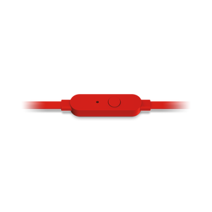 JBL Tune 110 - Red - In-ear headphones - Detailshot 2