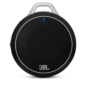 JBL Micro Wireless - Black - Mini Portable Bluetooth Speaker - Front