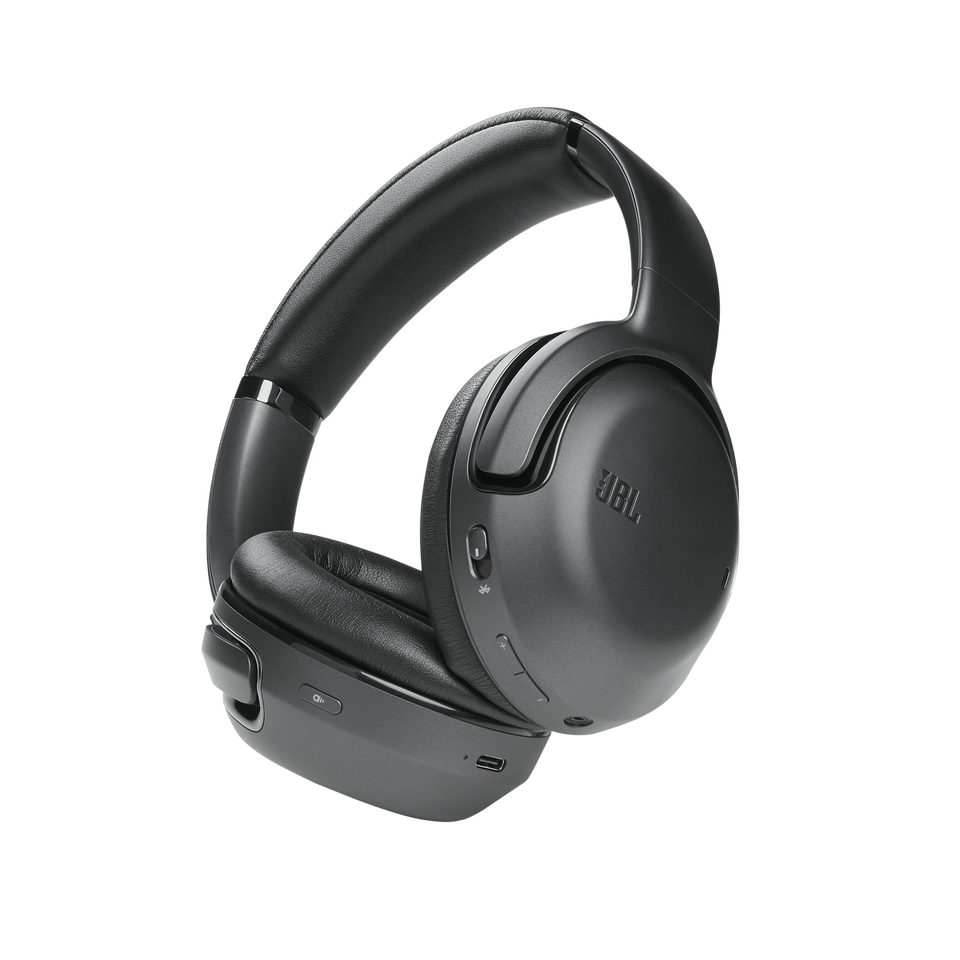 JBL Tour One - Black - Wireless over-ear noise cancelling headphones - Hero