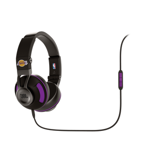 Synchros S300 NBA Edition - Lakers - Purple - Stylish Synchros on-ear stereo headphone - Hero