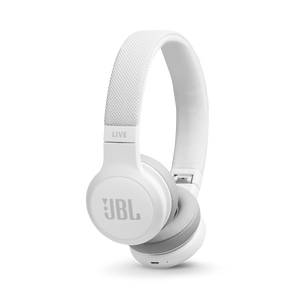 JBL LIVE 400BT - White - Your Sound, Unplugged - Hero