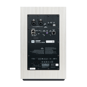 4305P Studio Monitor - White Aspen - Powered Bookshelf Loudspeaker System - Detailshot 8
