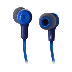 E25BT - Blue - Wireless in-ear headphones - Detailshot 1