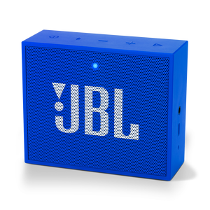 JBL GO+ - Blue - Portable Bluetooth® Speaker - Hero