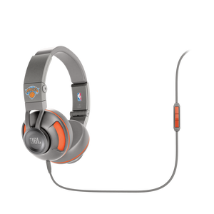 Synchros S300 NBA Edition - Knicks - Grey - Stylish Synchros on-ear stereo headphone - Hero