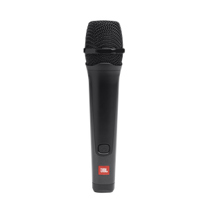 JBL PBM100 Wired Microphone - Black - Wired Dynamic Vocal Mic with Cable - Front