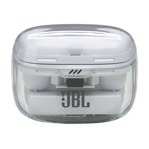JBL Tune Buds Ghost Edition - White Ghost - True wireless Noise Cancelling earbuds - Detailshot 4