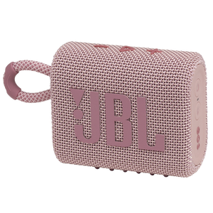 JBL Go 3 - Pink - Portable Waterproof Speaker - Hero
