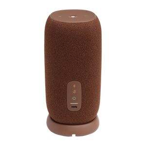 JBL Link Portable - Brown - Portable Wi-Fi Speaker - Back