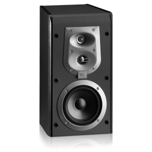 ES 20 - Black - 3-Way, 5 inch (130mm) Bookshelf Speaker - Front