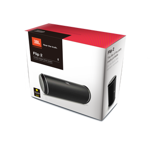 JBL Flip 2 - White - Portable wireless speaker with 5-hour battery and speakerphone technology - Detailshot 1